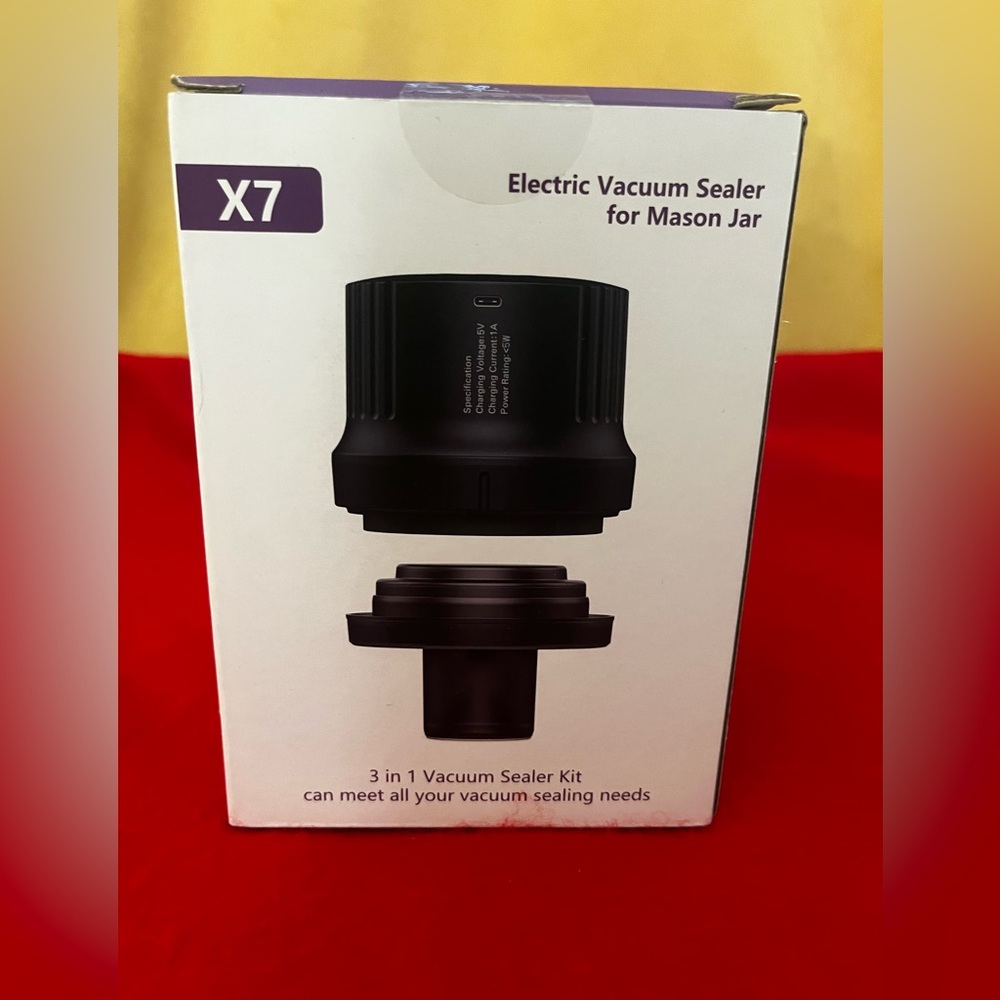Electric Vacuum Sealer For Mason Jars